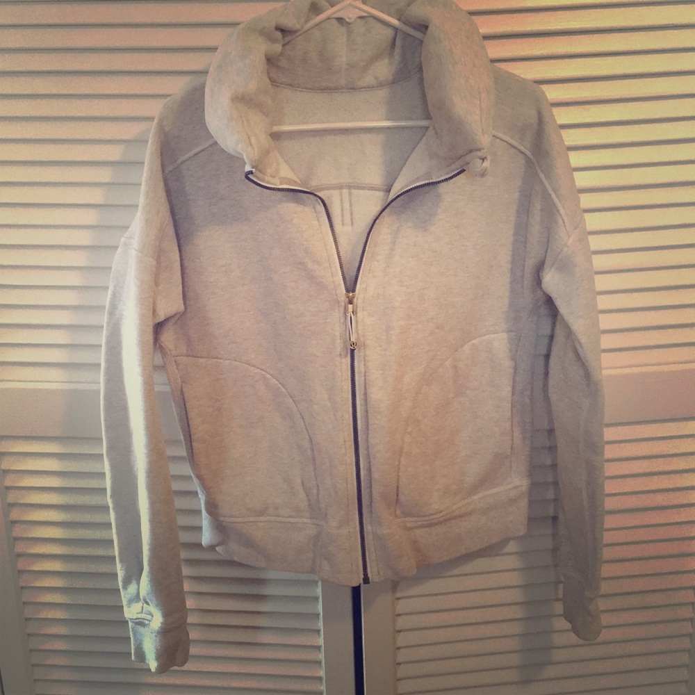 Lululemon Grey Zip Up